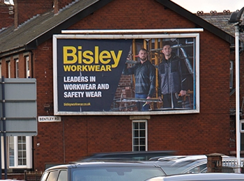 Photo of 48 Sheet Billboard on Side of Road by Ad Frame